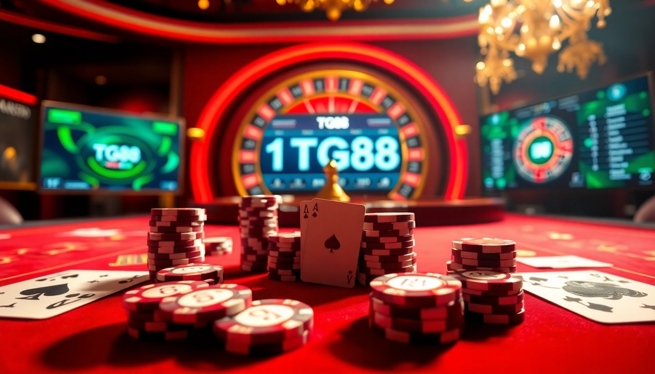 Experience high-stakes gambling on tg88 with dynamic online casino games and vibrant gaming tables.