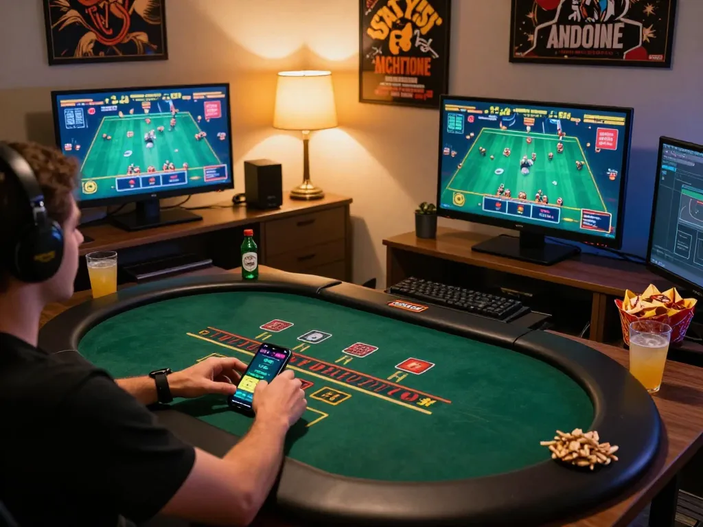 Engaging gameplay at https://go8.agency/ showcasing strategic online blackjack betting