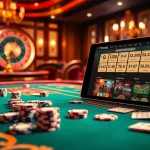 Exciting gambling scene featuring 79KING online casino with poker chips and cards.