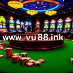 Betting at VU88 offers thrilling experiences with poker chips and roulette wheels.