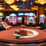 Experience thrilling high-stakes poker at u888 with vibrant chips and exciting gameplay.