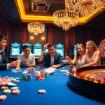 Experience the thrill of winning at https://jtg88.com/ with an exciting casino scene featuring vibrant gambling activities.
