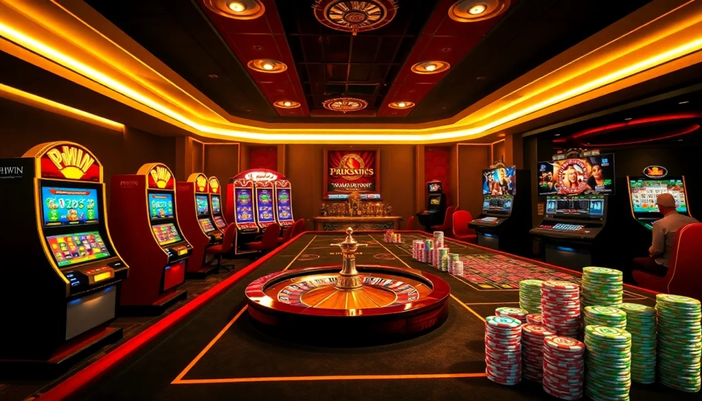 Experience the thrill of PHWIN online casino with vibrant tables and exciting gameplay.