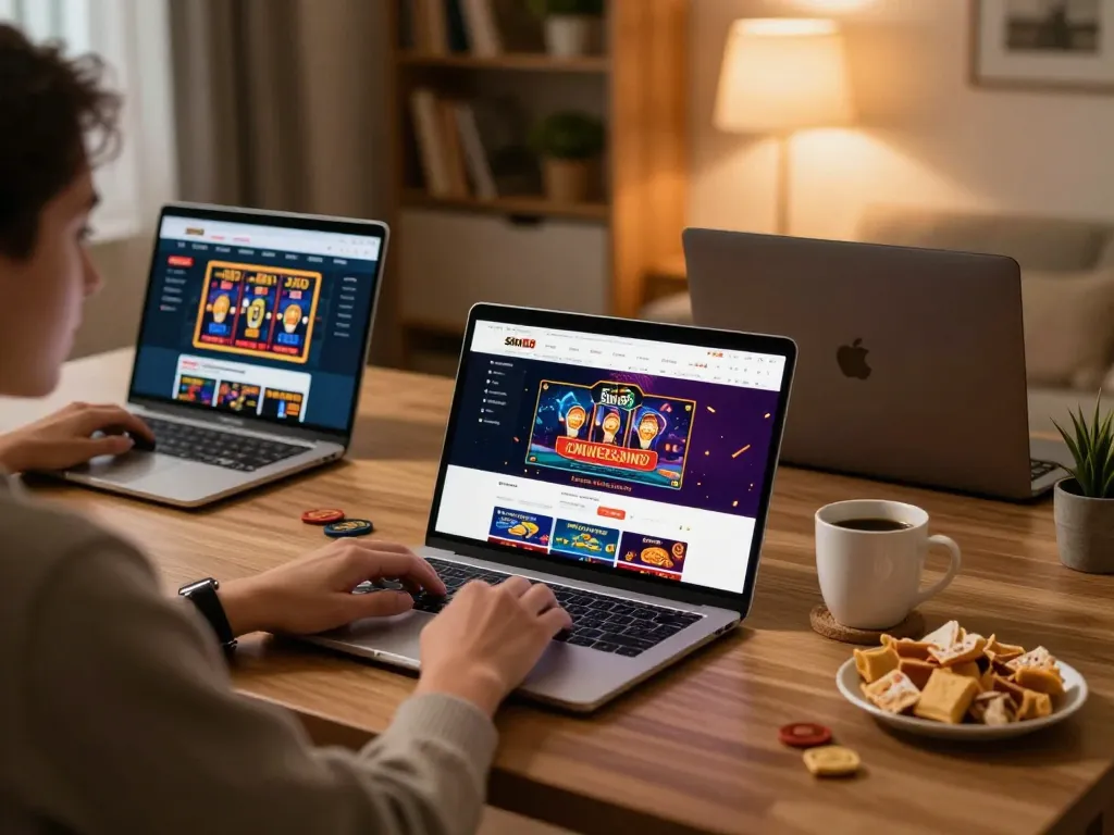 Engaging online gambling experience on sin88 platform, showcasing a user-friendly interface and strategic gameplay.