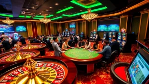 Experience the thrill of gambling with Đăng Ký Nhà Cái 68VIP at luxurious casino tables.