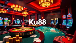 Experience high-stakes gambling action with Link truy cập Ku88 at a luxurious casino.