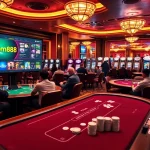 Enjoying an exciting game of poker on bem88's vibrant online platform.