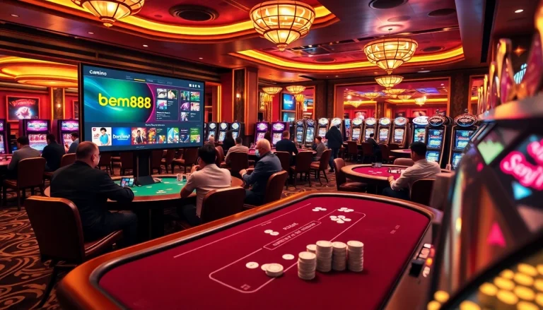 Enjoying an exciting game of poker on bem88's vibrant online platform.