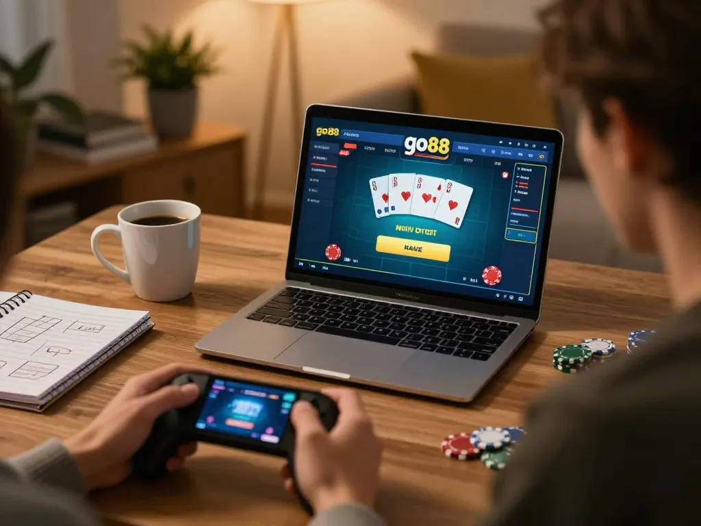 Engaging in online poker at go88 offers strategic gameplay and exciting moments at home.