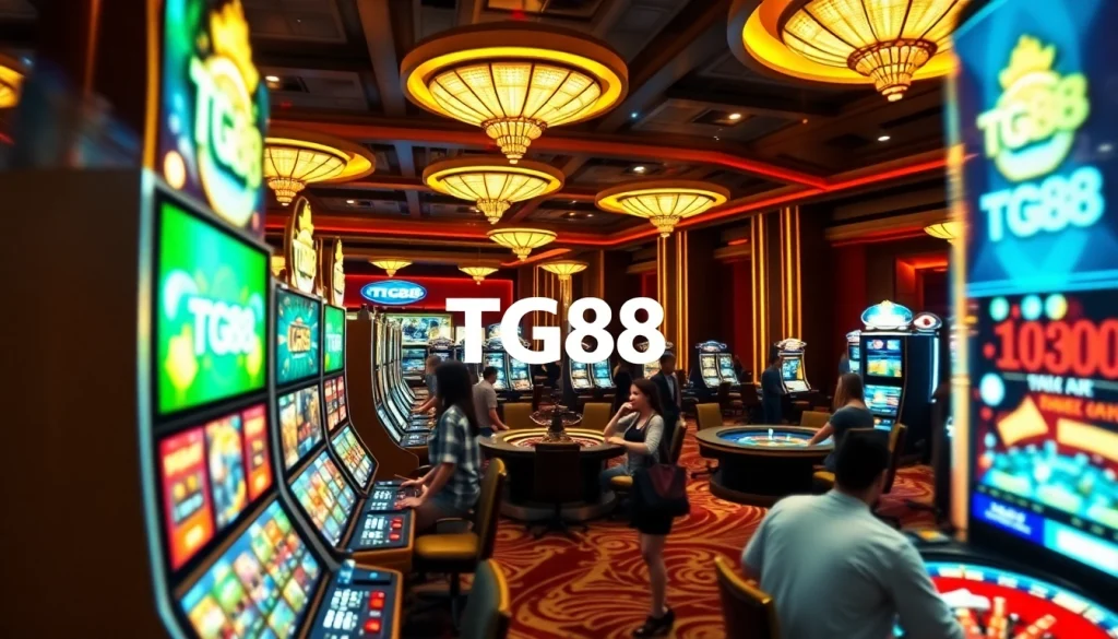 Experience thrilling online betting at https://tg88.to/ with vibrant casino games like slots and poker.