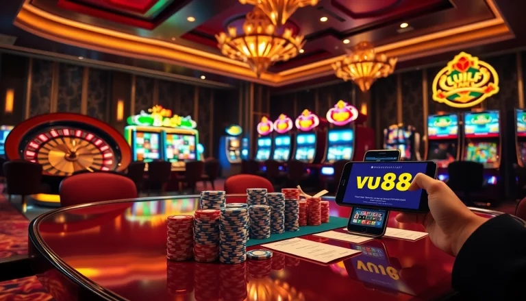 Experience the excitement of online gambling at https://vu88.art/ with vibrant casino visuals, stunning graphics, and engaging gameplay.