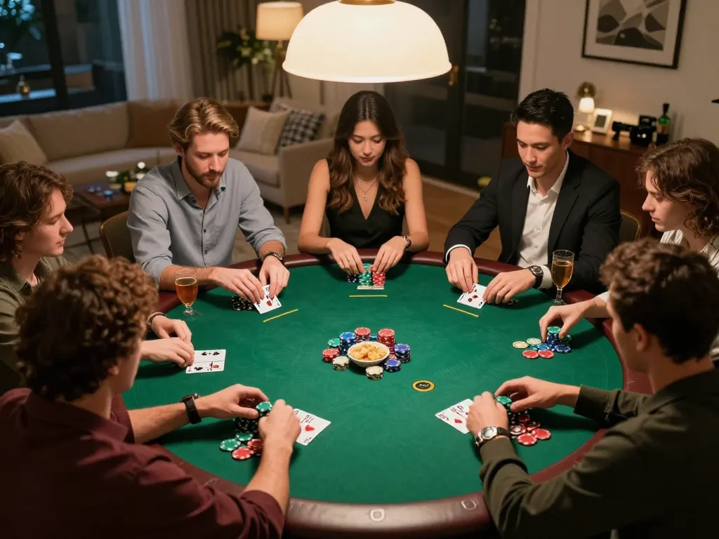 Socolive offers intense poker gameplay experiences with friends at home, vibrant atmosphere and engaging card action.