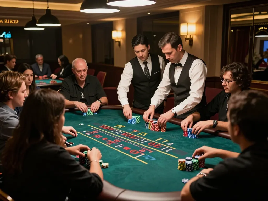 Players enjoying live Baccarat at Rikvip, immersed in thrilling gameplay