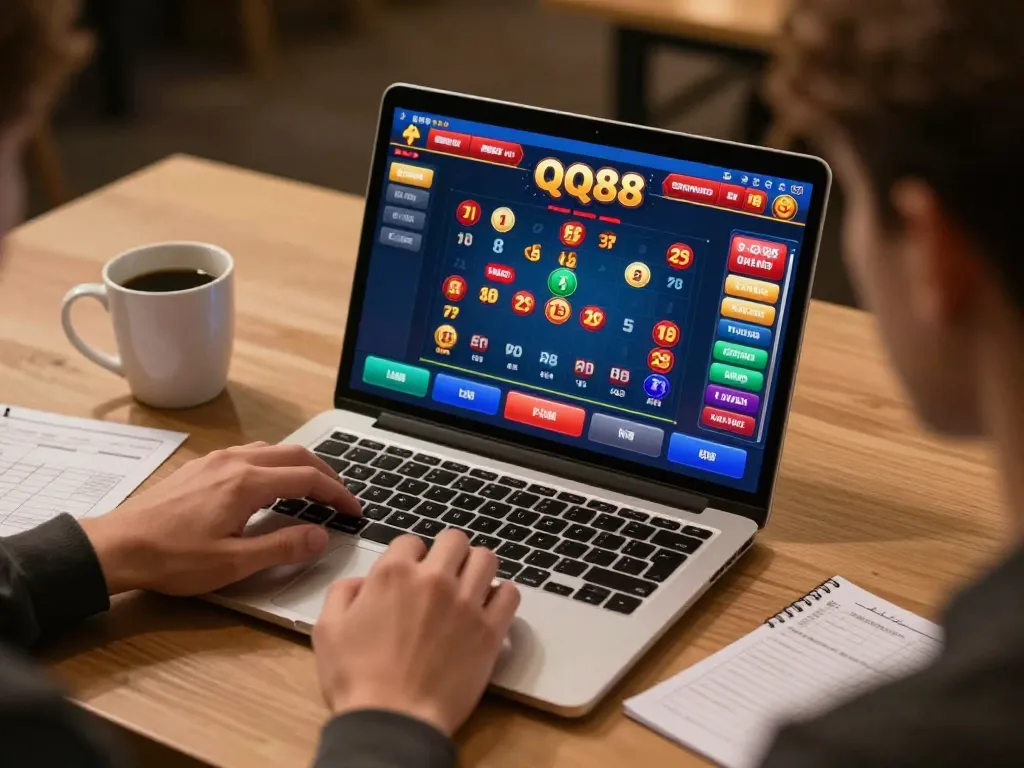 Engaging gameplay on QQ88 online casino interface showcasing strategic betting decisions.