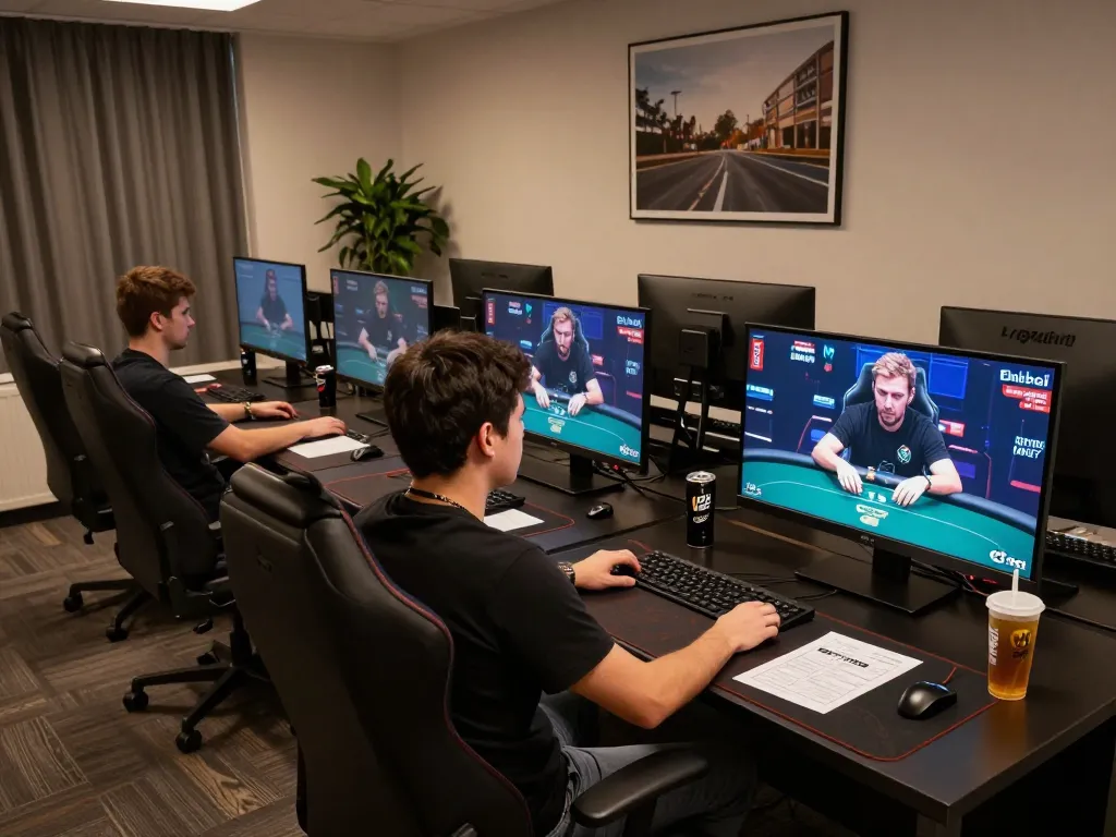 Playing poker strategically on multiple screens at home limits distractions and enhances the 7m gaming experience