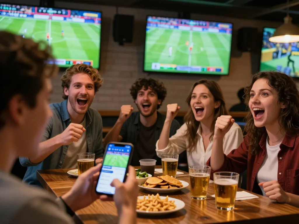 Watch live soccer results and place bets in exciting sports bar atmosphere ผลบอล